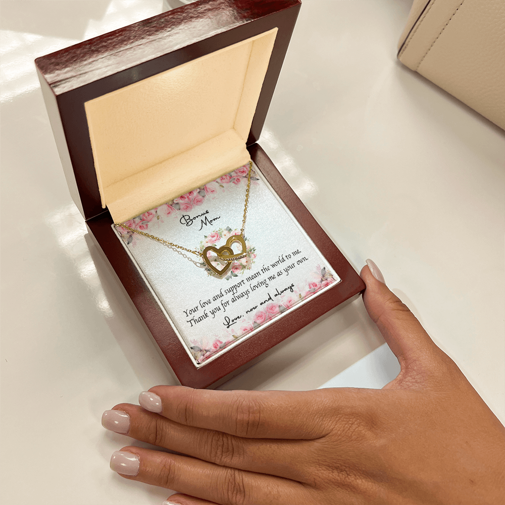 Bonus Mom Necklace Gift, Step Mom Gift from Bride, Mother in Law Gift from Bride, MIL Wedding Gift, Step Mother of the Bride Gift Jewelry