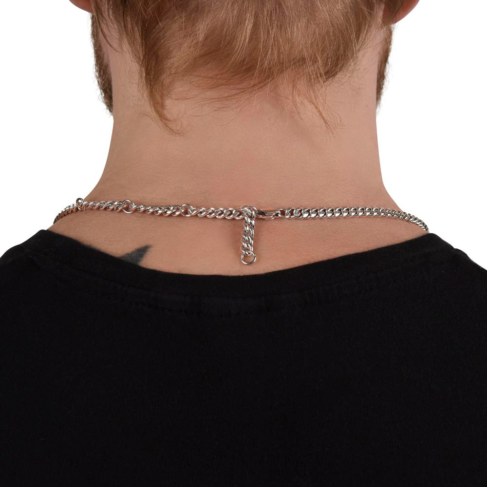 Cuban Stailess Steel Chain Link, Hardcore Gifts for Men, Boys or Husbands