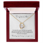 Bonus Mom Necklace Gift, Step Mother Gift from Bride, Mother in Law Gift for from bride, MIL Wedding Gift,