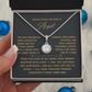 August Birthday Necklace For Her – Heartfelt Birthday Present for Women & Girls