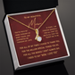 Stylish Necklace Gift for Mom from Son or Daughter  | Mothers Day Necklace for Mom | Mother Child Jewelry | Love You Mom Gift