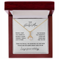 Mother of the Groom Nacklace Gift from Loving Son | Wedding Keepsake for Mom