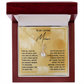 Alluring Beauty  Necklace Gift for My Loving Mom | Son or Daughter One of a Kind Present to Mom