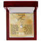 Alluring Beauty  Necklace Gift for My Loving Mom | Son or Daughter One of a Kind Present to Mom