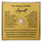 Only Queens Are Born in August – Majestic Birthday Gift for Her | Wife, Mom, Grandma, Sister or Daughter | SparkinGifts