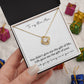 Wedding Gift To My Bonus Mom, Step Mother Of The Bride Necklace Gift, Wedding Gift for Step Mother,