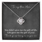 Wedding Gift To My Bonus Mom, Step Mother Of The Bride Or The Groom Necklace Gift, Wedding Gift for Step Mother,