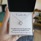 Wedding Gift To My Bonus Mom, Step Mother Of The Bride Necklace Gift, Wedding Gift for Step Mother,