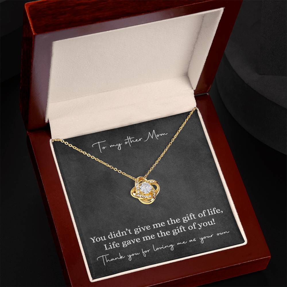 Wedding Gift To My Bonus Mom, Step Mother Of The Bride Or The Groom Necklace Gift, Wedding Gift for Step Mother,