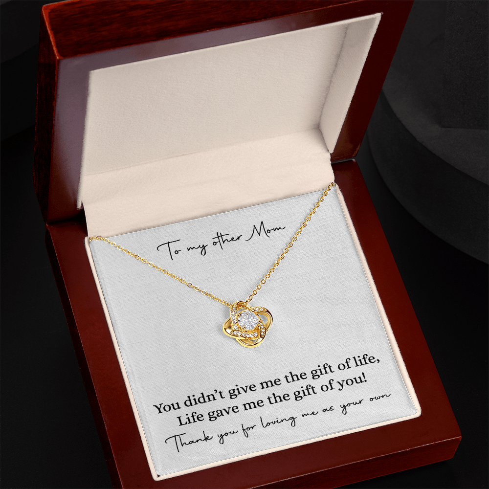 Wedding Gift To My Bonus Mom, Step Mother Of The Bride Necklace Gift, Wedding Gift for Step Mother,