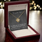 Wedding Gift To My Bonus Mom, Step Mother Of The Bride Or The Groom Necklace Gift, Wedding Gift for Step Mother,
