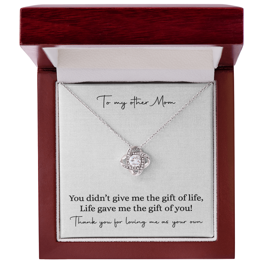 Wedding Gift To My Bonus Mom, Step Mother Of The Bride Necklace Gift, Wedding Gift for Step Mother,