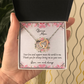 Bonus Mom Necklace Gift, Step Mom Gift from Bride, Mother in Law Gift from Bride, MIL Wedding Gift, Step Mother of the Bride Gift Jewelry