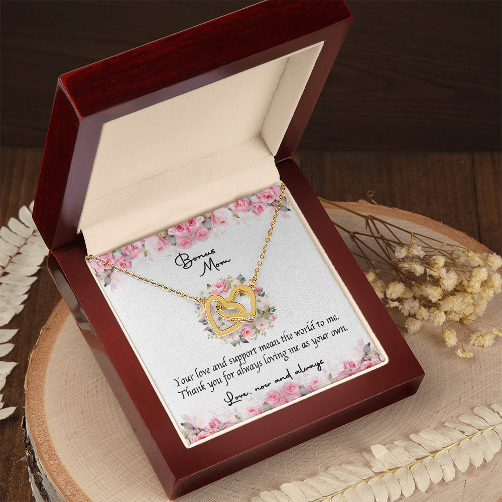 Bonus Mom Necklace Gift, Step Mom Gift from Bride, Mother in Law Gift from Bride, MIL Wedding Gift, Step Mother of the Bride Gift Jewelry