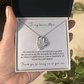 Bonus Mom Necklace Gift, Step Mother Gift from Bride, Mother in Law Gift for from bride, MIL Wedding Gift,