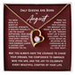 Only Queens Are Born in August – Majestic Birthday Gift for Her | Wife, Mom, Grandma, Sister or Daughter | SparkinGifts