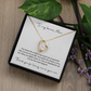 Bonus Mom Necklace Gift, Step Mother Gift from Bride, Mother in Law Gift for from bride, MIL Wedding Gift,